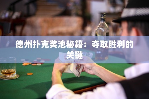 德州撲克獎池秘籍：奪取勝利的關(guān)鍵