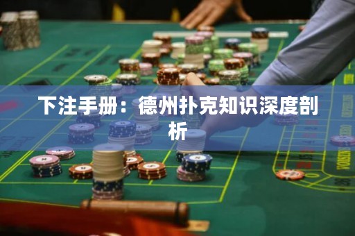 下注手冊(cè)：德州撲克知識(shí)深度剖析